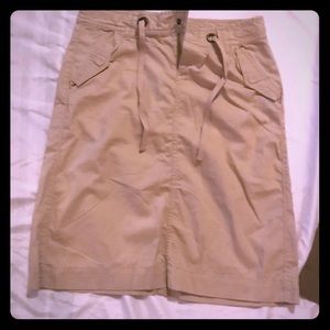 Banana republic cargo skirt